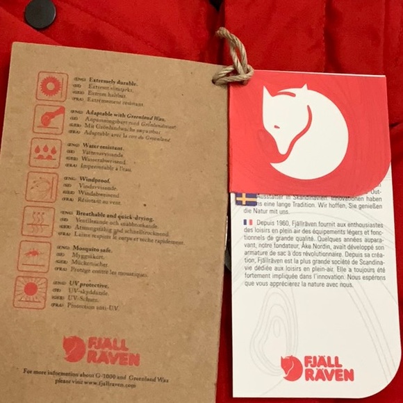 Fjallraven KIDS GREENLAND DOWN JACKET - Red - Picture 13 of 16